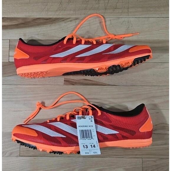 Adidas Adizero XCS GY8420 Vivid Red Track Shoes Spikes 13 - Picture 2 of 6